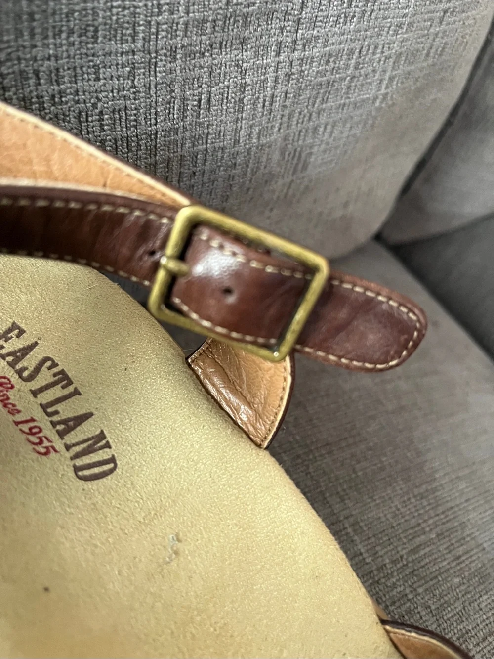 Eastland brown leather